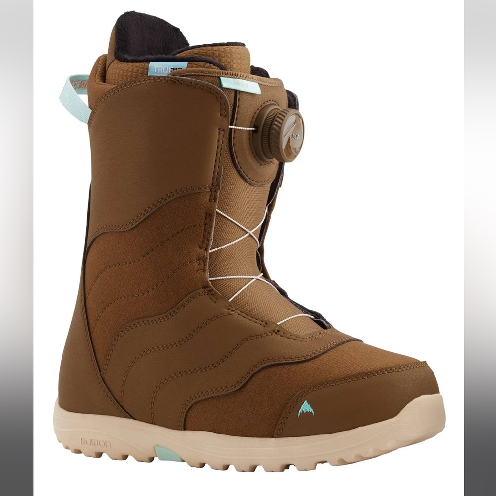 Burton Mint Boa Snowboard Boots - Women's 8.5 Brown Sugar